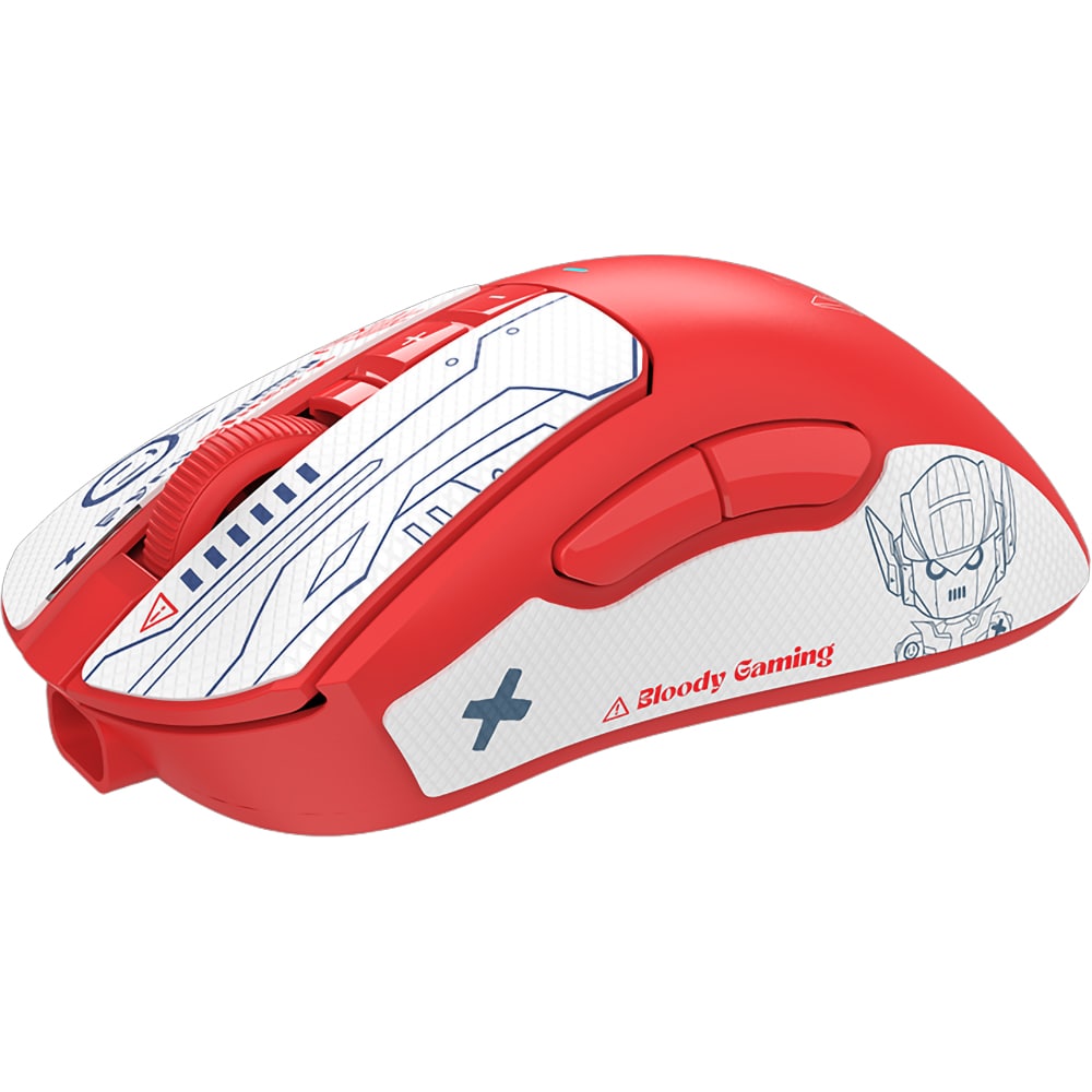 Mouse Gaming Wireless A4TECH R73 Ultra Pyro Blaze, 20000 dpi, rosu