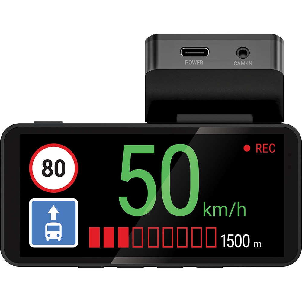 Camera auto DVR NAVITEL R87 GPS, 4", 2.7K, Night Vision, G-Senzor