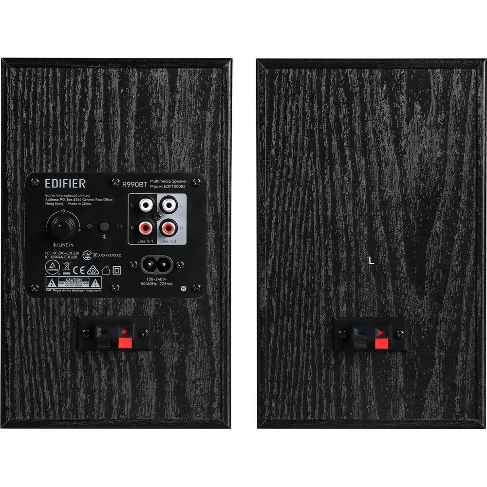 Boxe EDIFIER R990BT-BK, 2.0, 24W, Bluetooth, negru