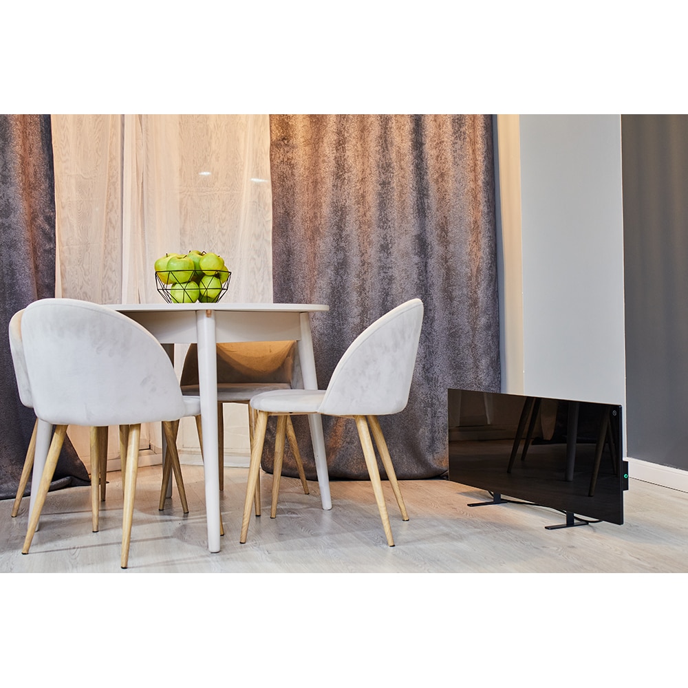 Convector electric de podea/perete AENO AGH0002S, 700W, Wi-Fi, Infrarosu, negru