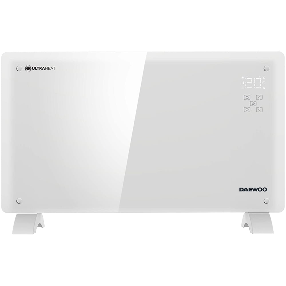 Convector electric smart DAEWOO DGH1500WIFI, 1500W, Wi-Fi, alb
