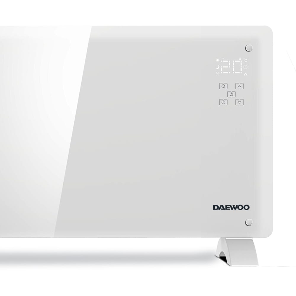 Convector electric smart DAEWOO DGH1500WIFI, 1500W, Wi-Fi, alb