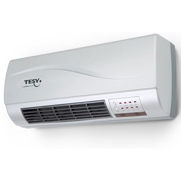 Aeroterma de perete TESY HL 276 W, 2 trepte de putere, 2000W, alb
