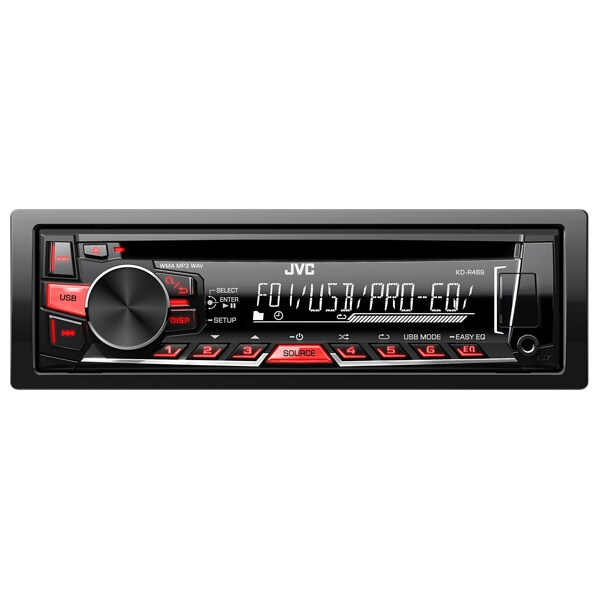 Player auto JVC KD-R469EY, 4 x 50W, USB