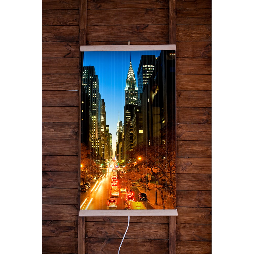 Panou radiant de perete TRIO Manhattan, 2 trepte de putere, 420W, multicolor