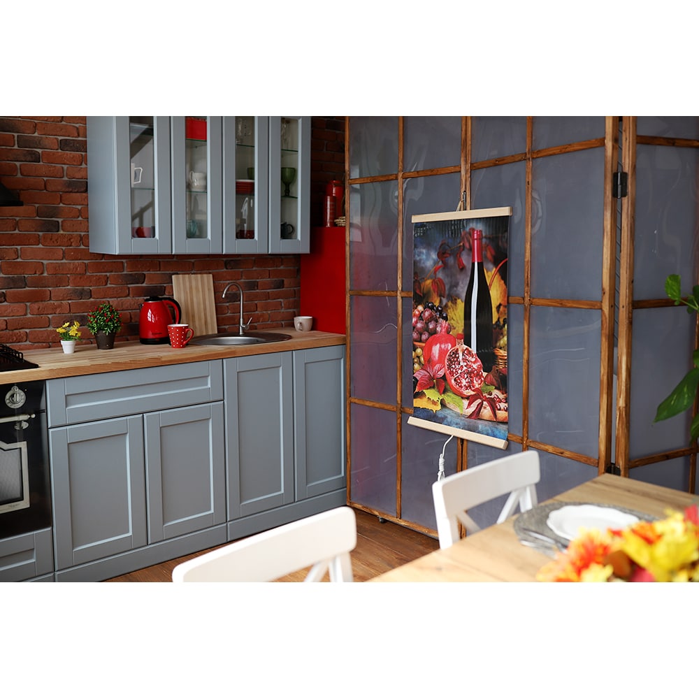 Panou radiant de perete TRIO Wine, 2 trepte de putere, 420W, multicolor