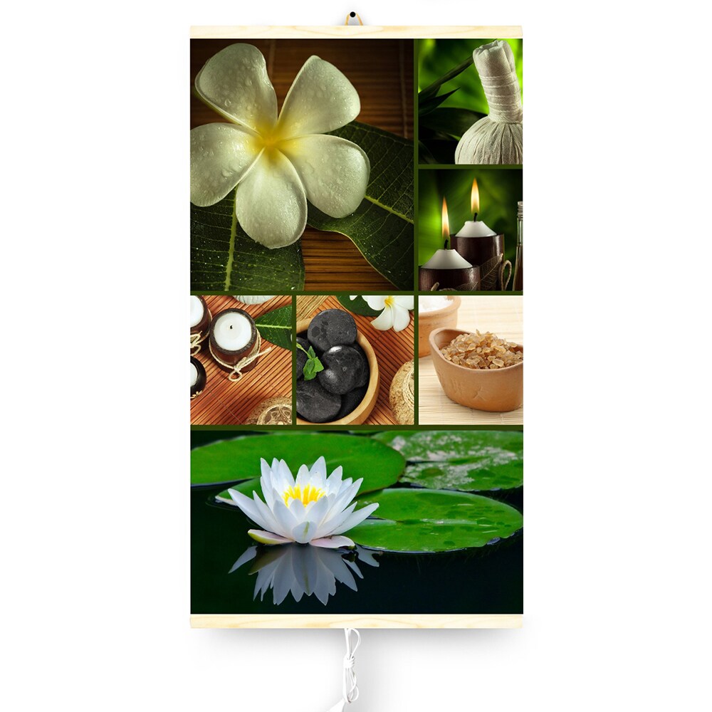 Panou radiant de perete TRIO Lotus, 2 trepte de putere, 420W, multicolor