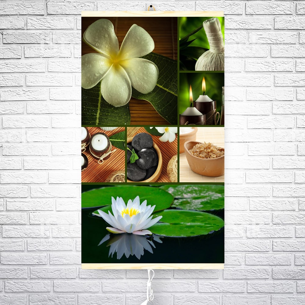 Panou radiant de perete TRIO Lotus, 2 trepte de putere, 420W, multicolor