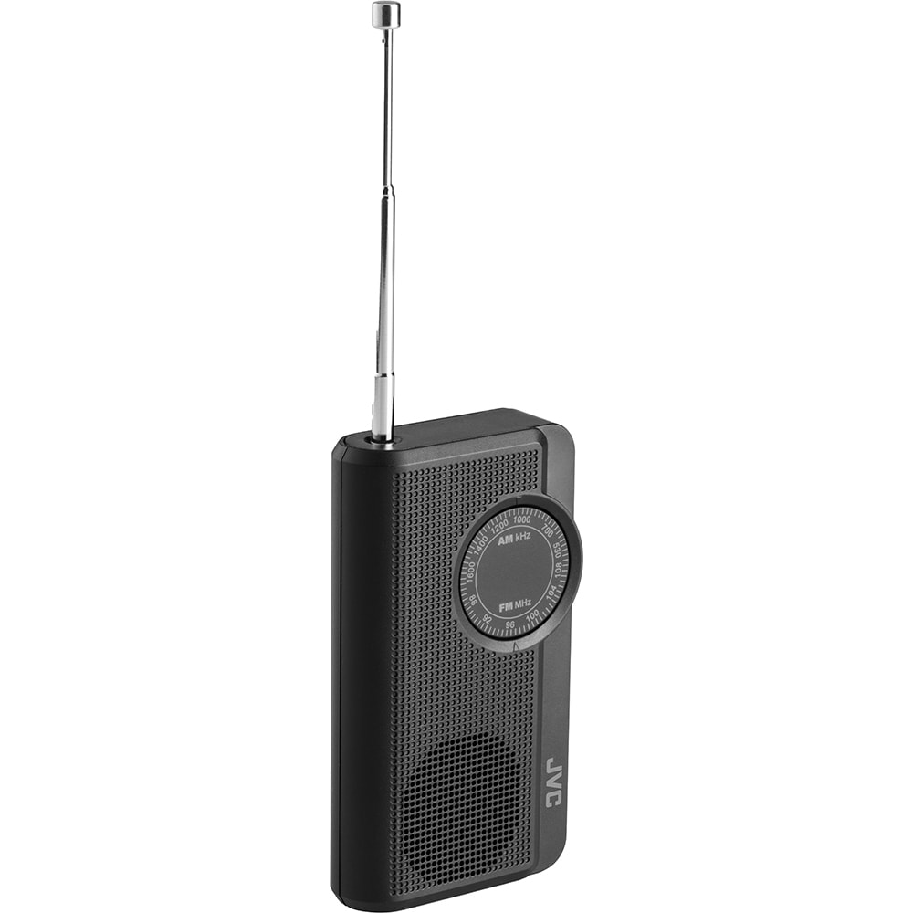 Radio portabil JVC RA-E311B, analog, negru