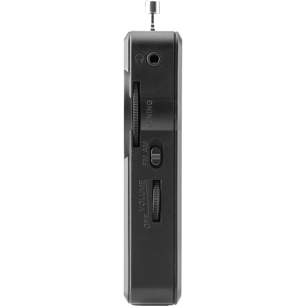 Radio portabil JVC RA-E311B, analog, negru
