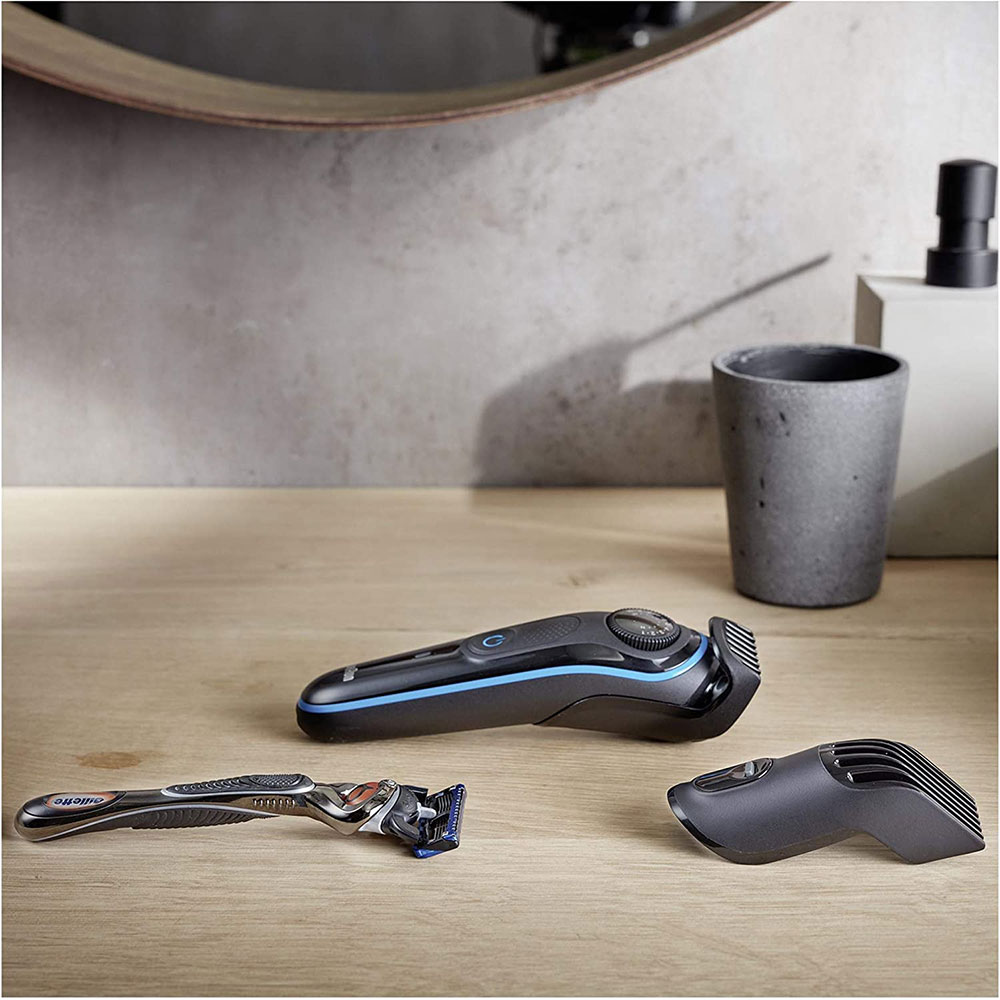 Aparat de ras BRAUN BT3240, acumulator, autonomie 100 min, negru