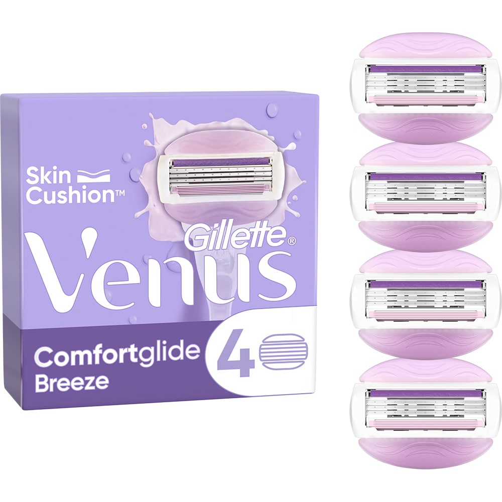 Rezerva aparat de ras GILLETTE Venus Breeze, 4 bucati