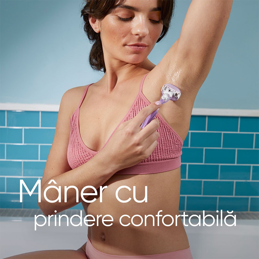 Aparat de ras GILLETTE Venus Breeze, Femei, 2 rezerve