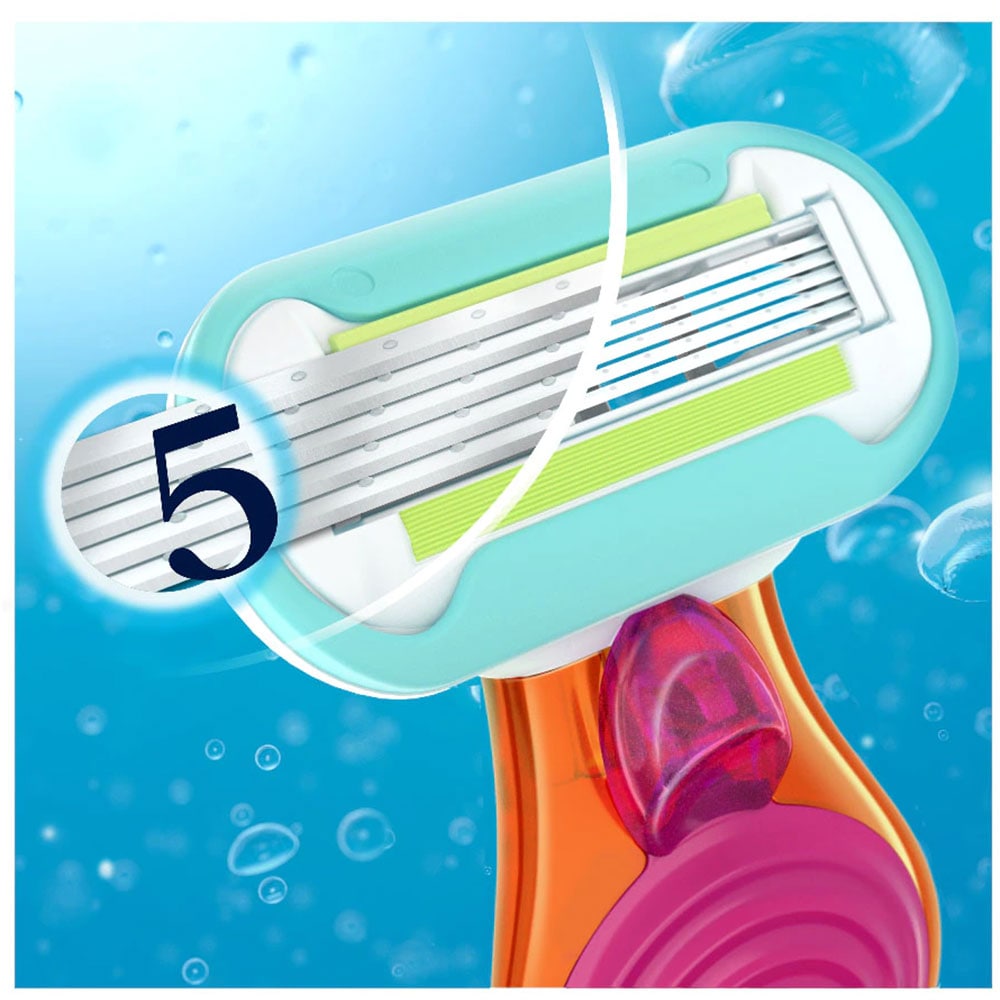 Aparat de ras de unica folosinta GILLETTE Venus Embrace Snap, Femei, roz