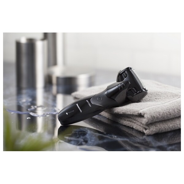 Aparat de ras PANASONIC ES-SL33-K503, acumulator, autonomie 25 min, Tehnologie LED, negru