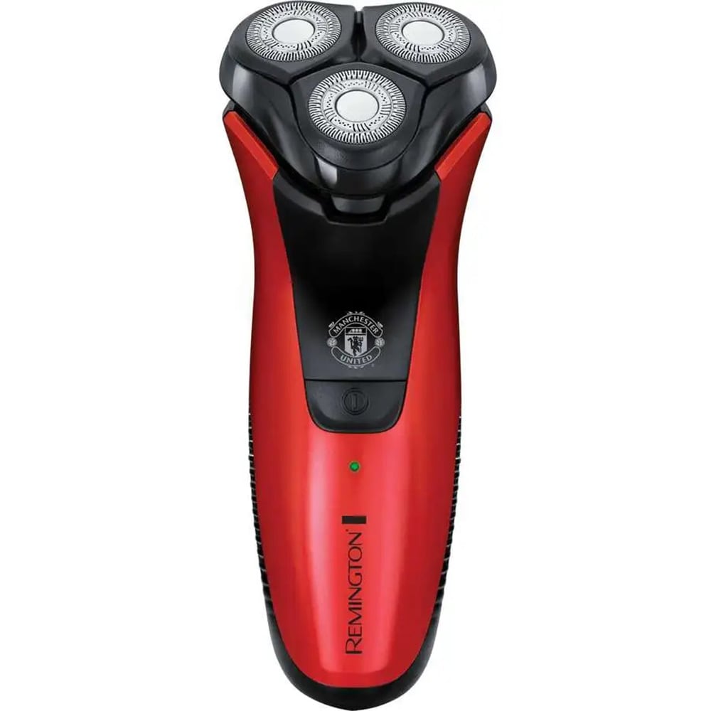Aparat de ras REMINGTON Power Series Aqua Manchester United Edition PR1355, Wet&Dry, acumulator, autonomie 40 min, ActiveContour, rosu