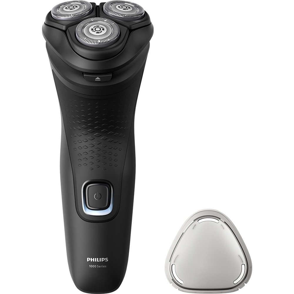 Aparat de ras PHILIPS Seria1000 S1141/00, autonomie 40 min, 3 elemente de taiere, negru