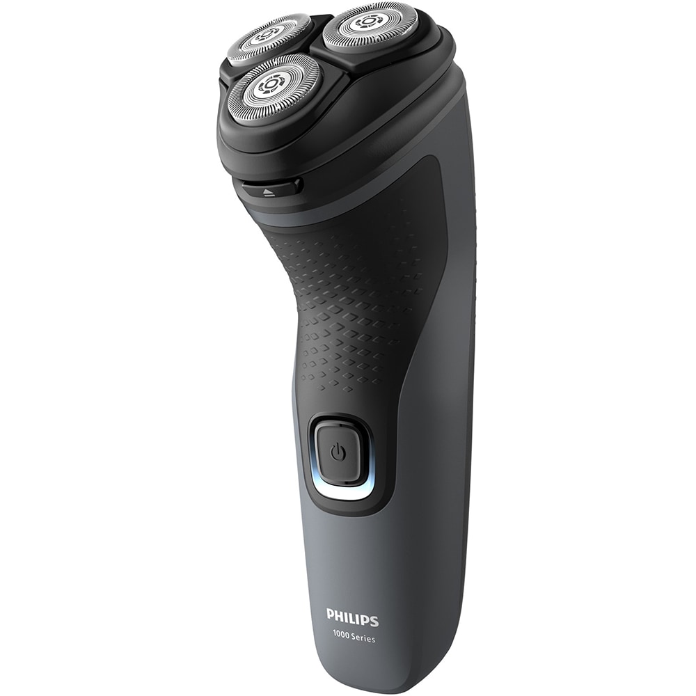Aparat de ras PHILIPS Seria1000 S1142/00, autonomie 40 min, 3 elemente de taiere, gri