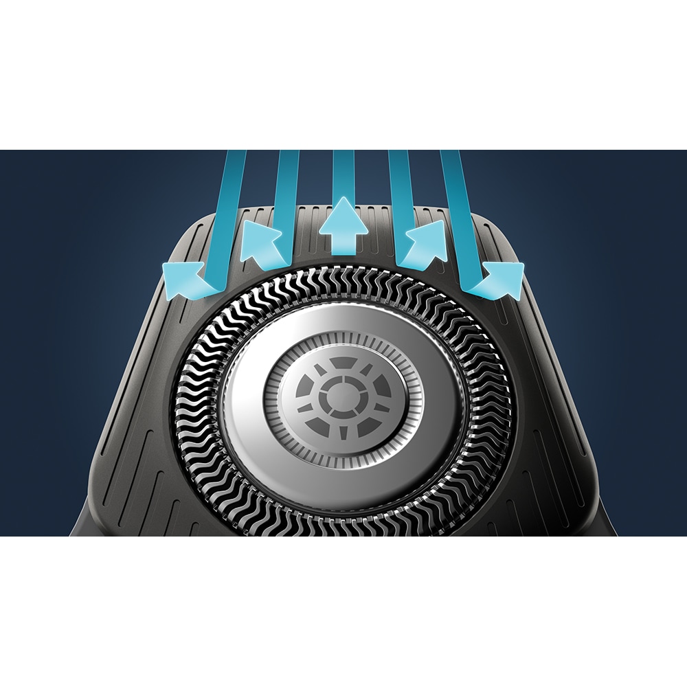 Aparat de ras PHILIPS Shaver Series 5000 S5885/10, acumulator, autonomie 60 min, SkinIQ, negru
