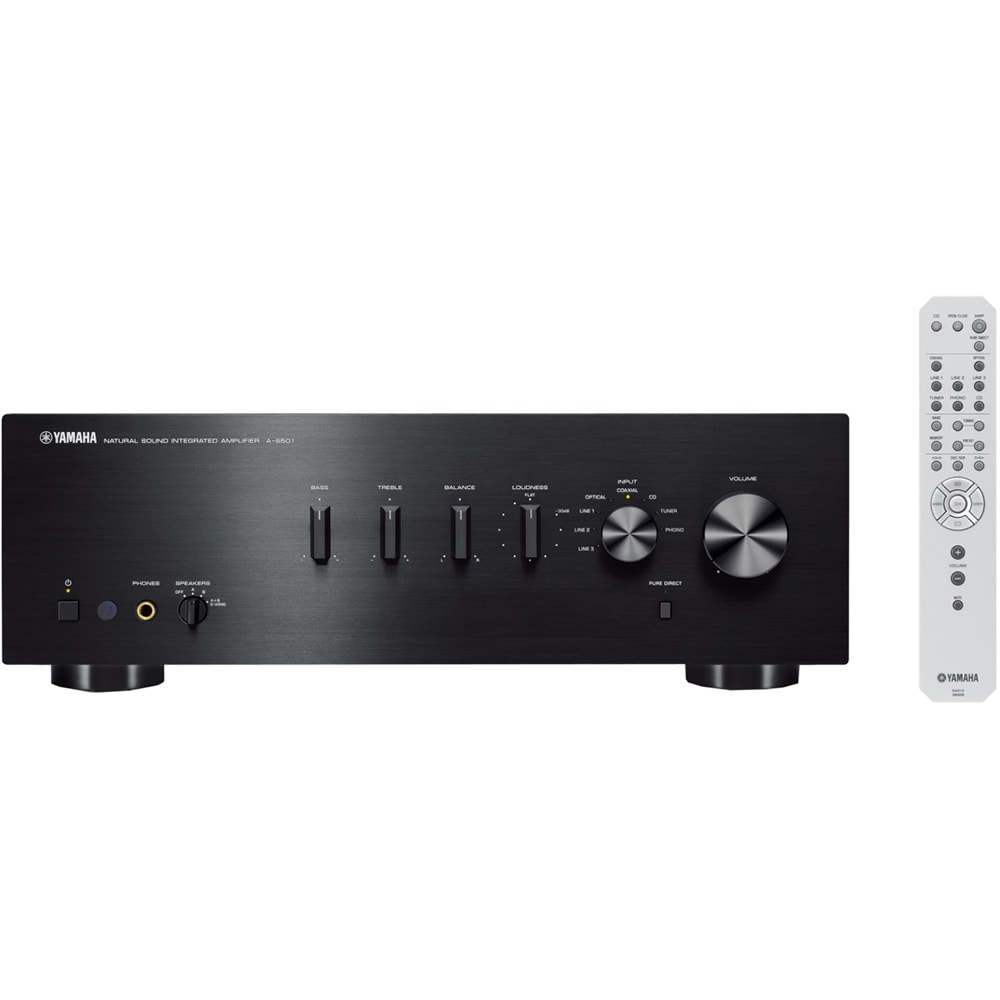 Amplificator stereo YAMAHA A-S 501, 100W, negru