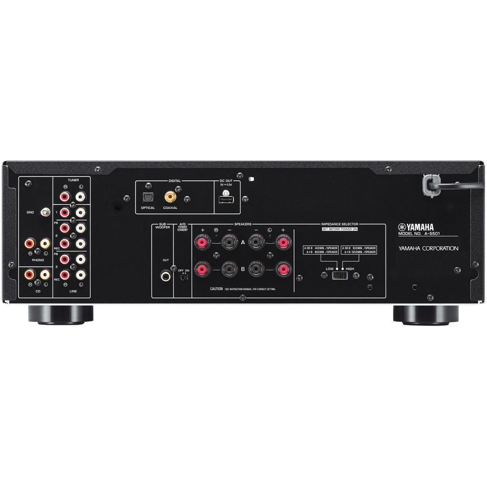 Amplificator stereo YAMAHA A-S 501, 100W, argintiu
