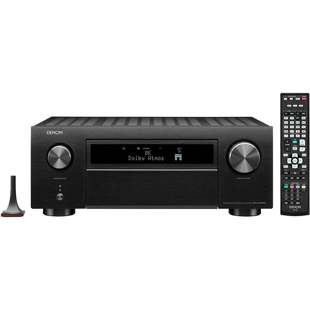 Receiver AV DENON AVC-X6700H, 200W, Bluetooth, Wi-Fi, Dolby Atmos, DTS:X, negru