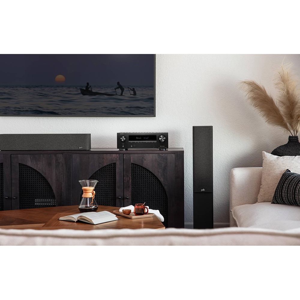 Receiver AV DENON AVR-X1700H, 145W, Bluetooth, Wi-Fi, Dolby Atmos, DTS:X, negru