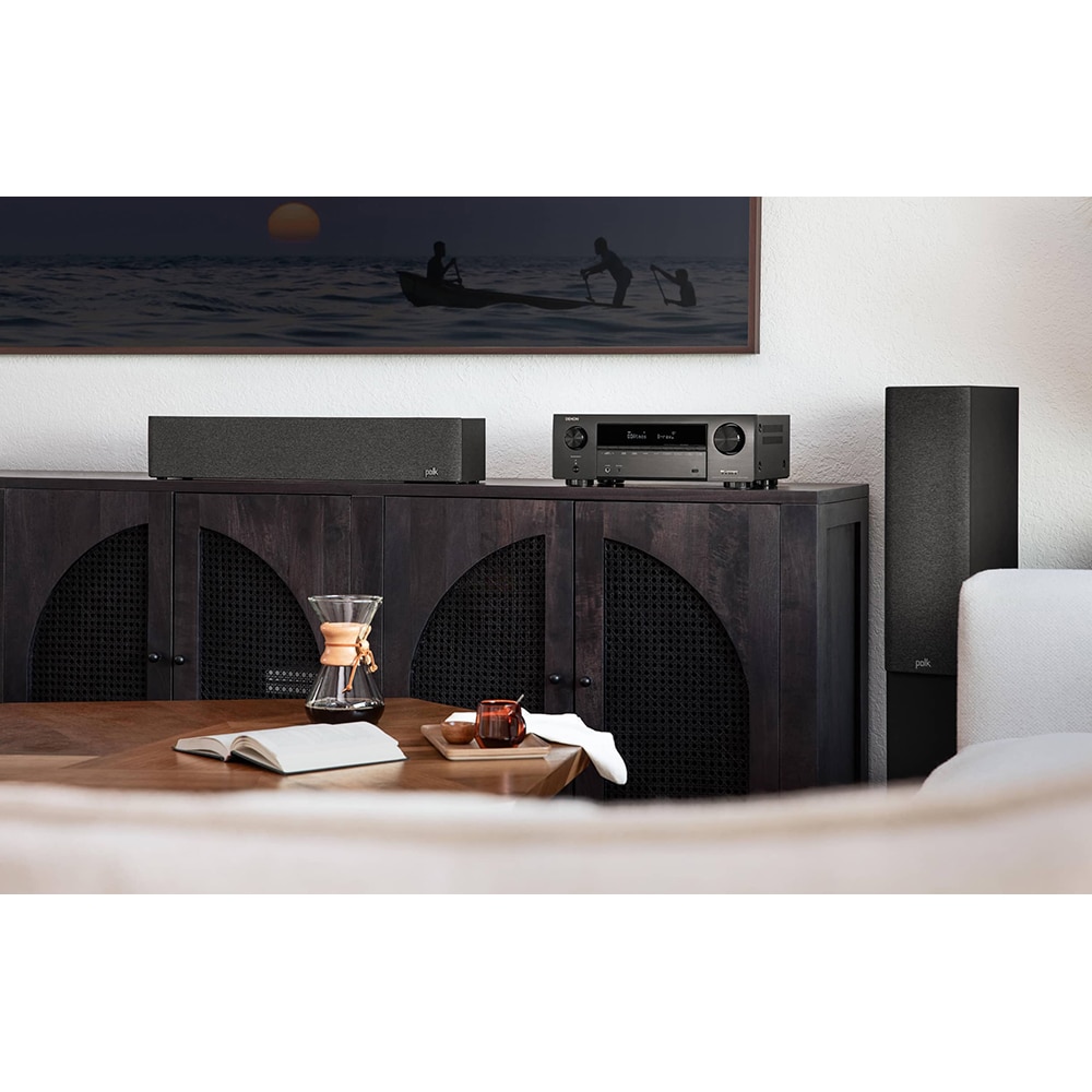 Receiver AV DENON AVR-X1700H, 145W, Bluetooth, Wi-Fi, Dolby Atmos, DTS:X, negru