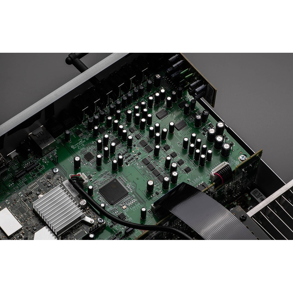 Receiver AV DENON AVR-X1700H, 145W, Bluetooth, Wi-Fi, Dolby Atmos, DTS:X, negru