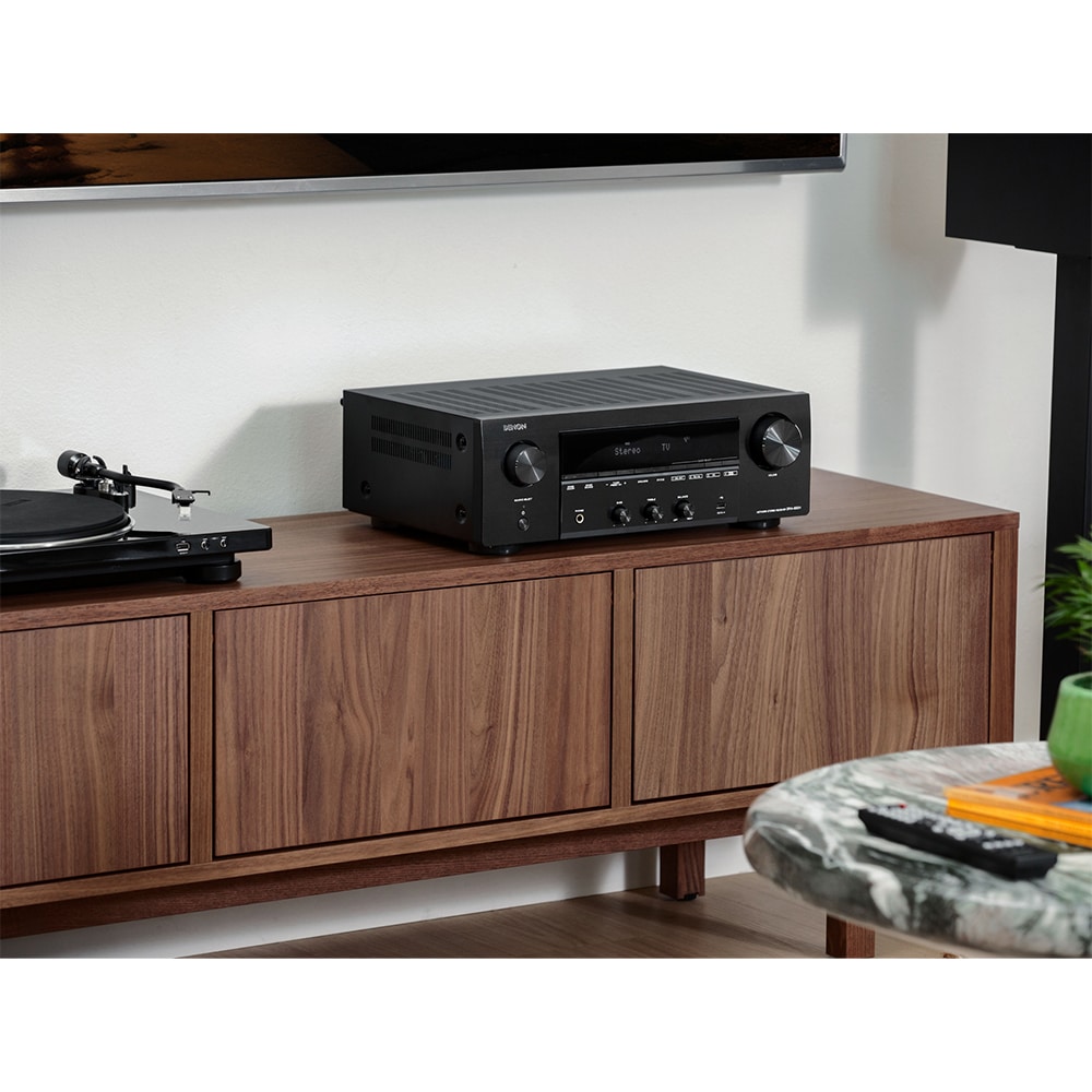 Receiver AV DENON DRA-900H, 145W, Bluetooth, negru
