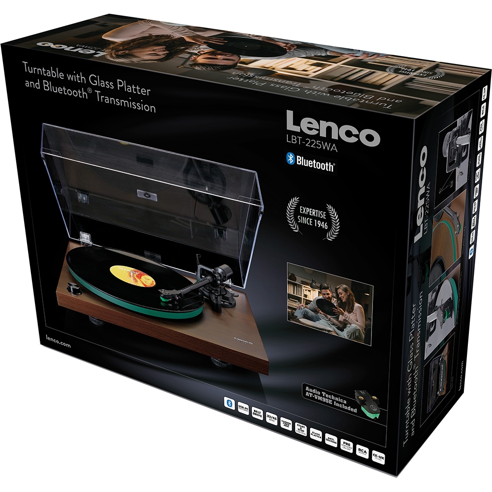 Pick-up LENCO LBT-225, Bluetooth, maro