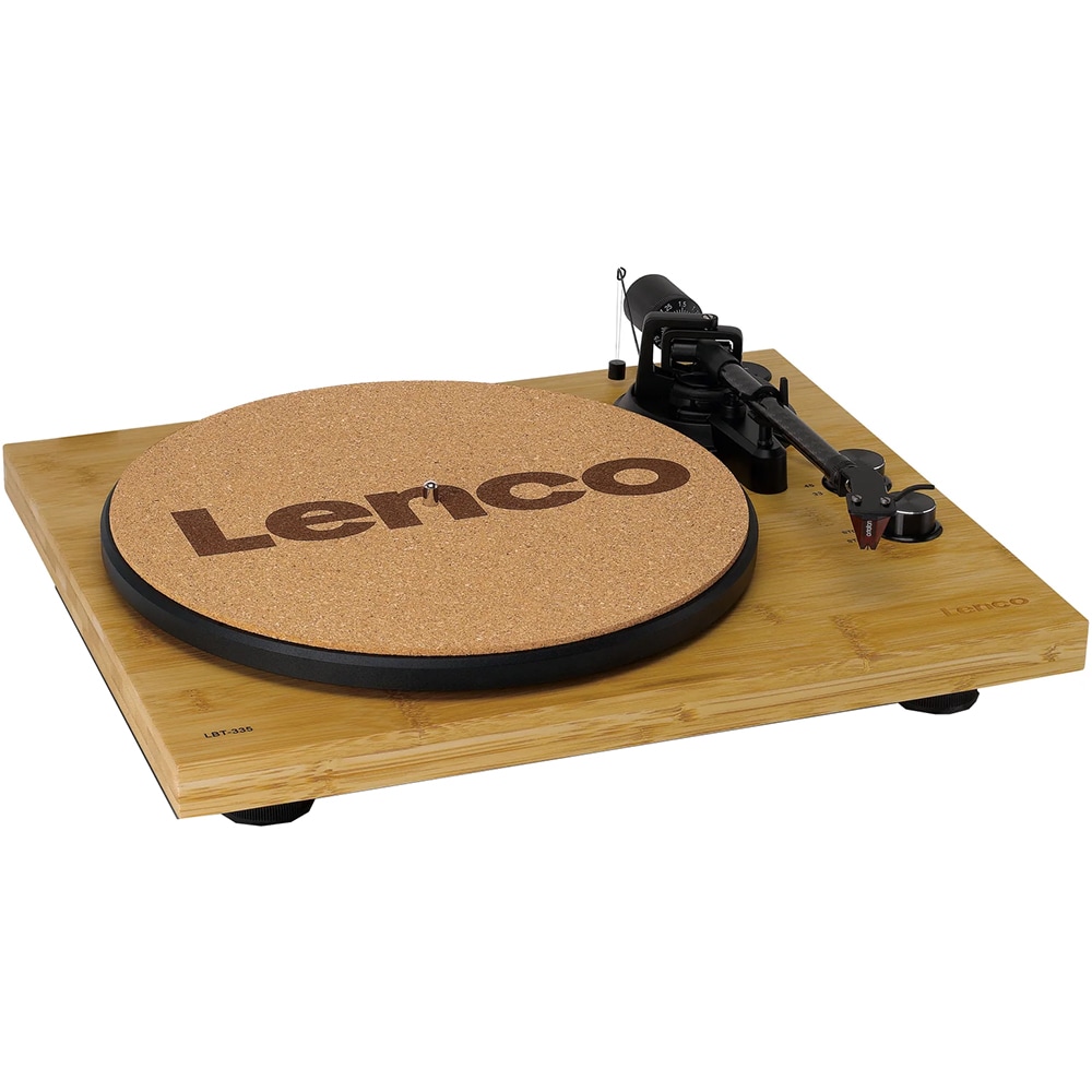 Pick-up LENCO LBT-335BA, Bluetooth, bambus