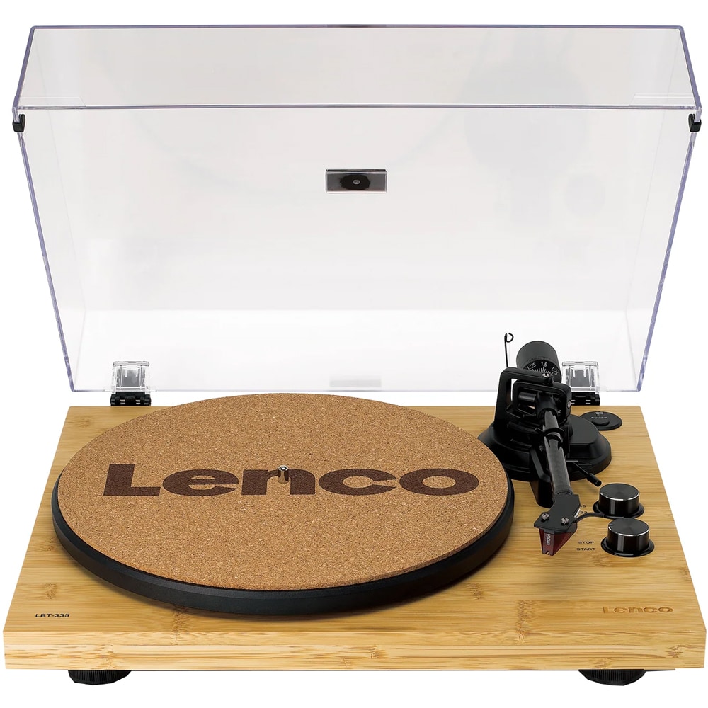 Pick-up LENCO LBT-335BA, Bluetooth, bambus