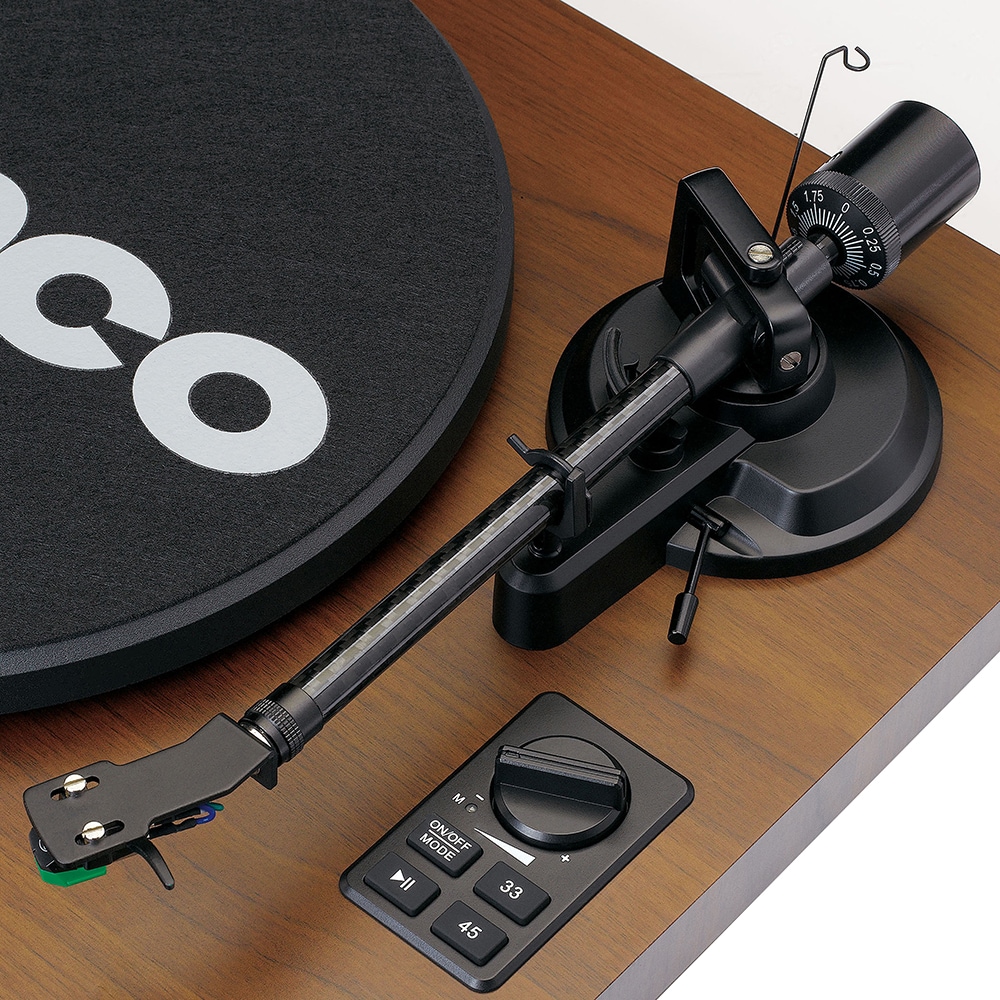 Pick-up LENCO LS-600, Bluetooth, boxe pasive, maro