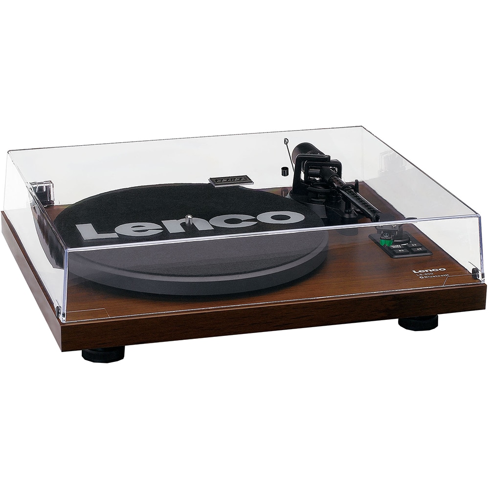 Pick-up LENCO LS-600, Bluetooth, boxe pasive, maro