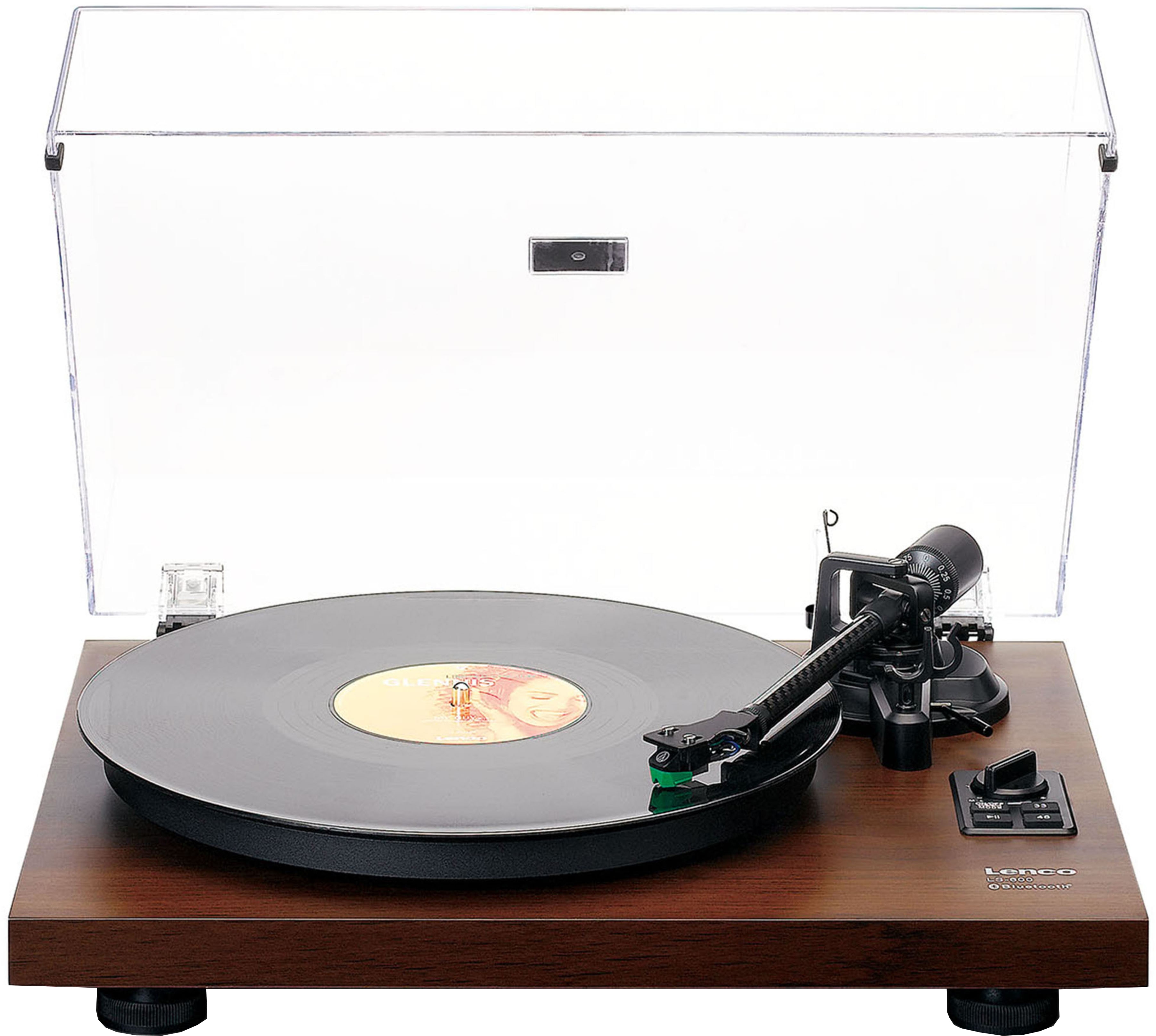 Pick-up LENCO LS-600, Bluetooth, boxe pasive, maro