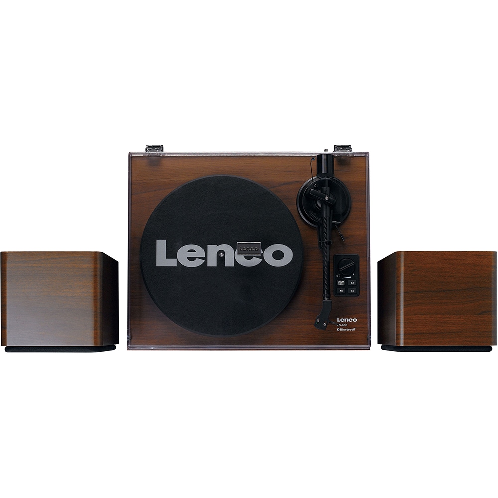 Pick-up LENCO LS-600, Bluetooth, boxe pasive, maro