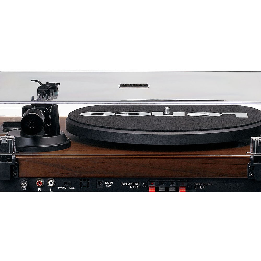 Pick-up LENCO LS-600, Bluetooth, boxe pasive, maro