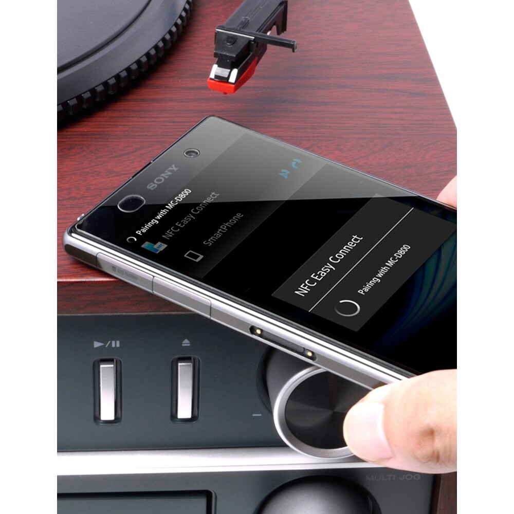 Pick-up cu CD TEAC MC-D800-B, Bluetooth, USB, negru