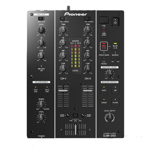Mixer audio PIONEER DJM-350, negru