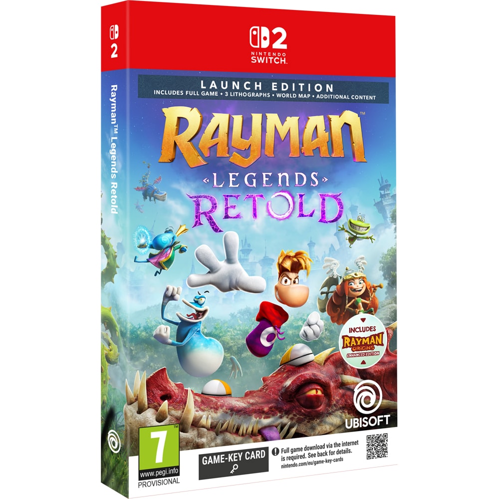 Joc Rayman Legends Retold Launch Edition Nintendo Switch 2