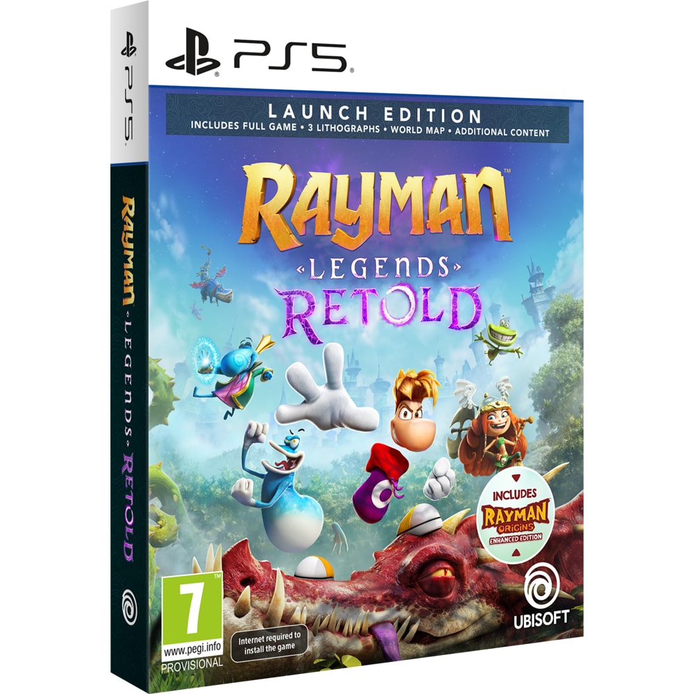 Joc Rayman Legends Retold Launch Edition PS5