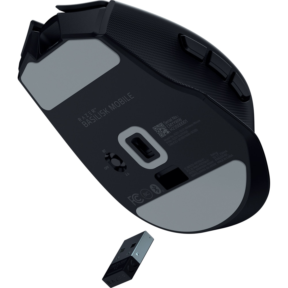 Mouse Gaming Wireless RAZER Basilisk Mobile, 18000 dpi, negru