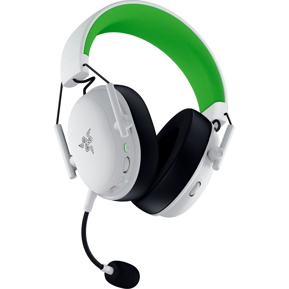 Casti Gaming Wireless RAZER BlackShark V3 X HyperSpeed Xbox, multiplatforma, 7.1 surround, alb