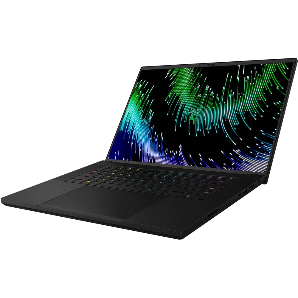 Laptop gaming RAZER Blade 16, Intel Core i9-13950HX pana la 5.5GHz, 16" QHD+, 32GB, SSD 1TB, NVIDIA GeForce RTX 4080 12GB, Windows 11 Home, negru