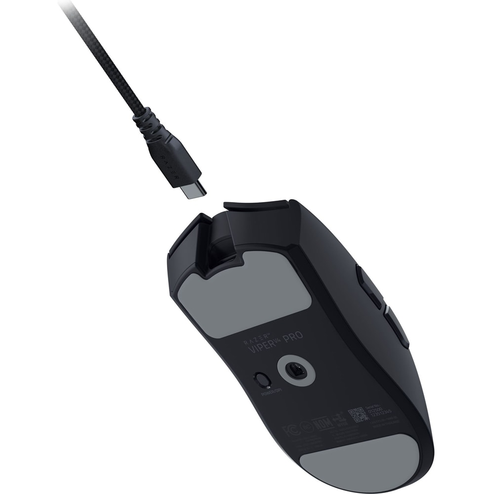 Mouse Gaming Wireless RAZER Viper V4 Pro, 50000 dpi, negru