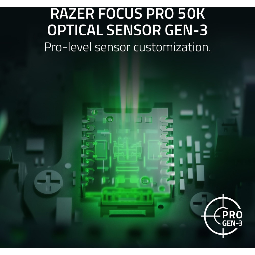 Mouse Gaming Wireless RAZER Viper V4 Pro, 50000 dpi, negru