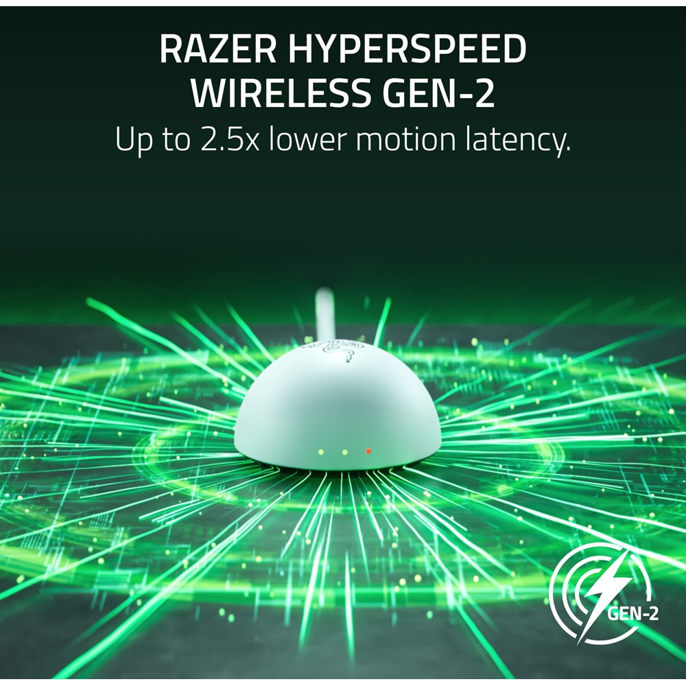 Mouse Gaming Wireless RAZER Viper V4 Pro, 50000 dpi, alb