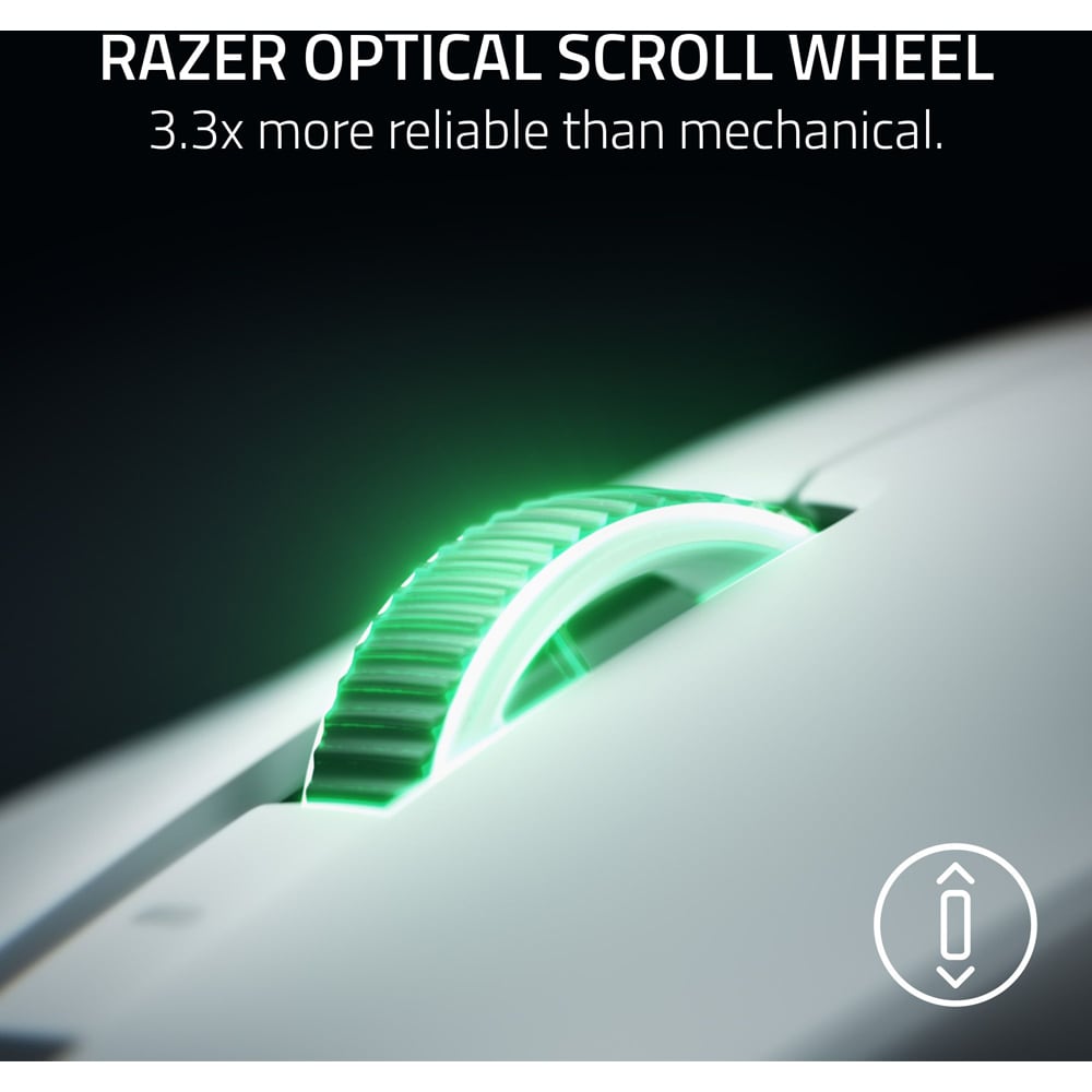 Mouse Gaming Wireless RAZER Viper V4 Pro, 50000 dpi, alb