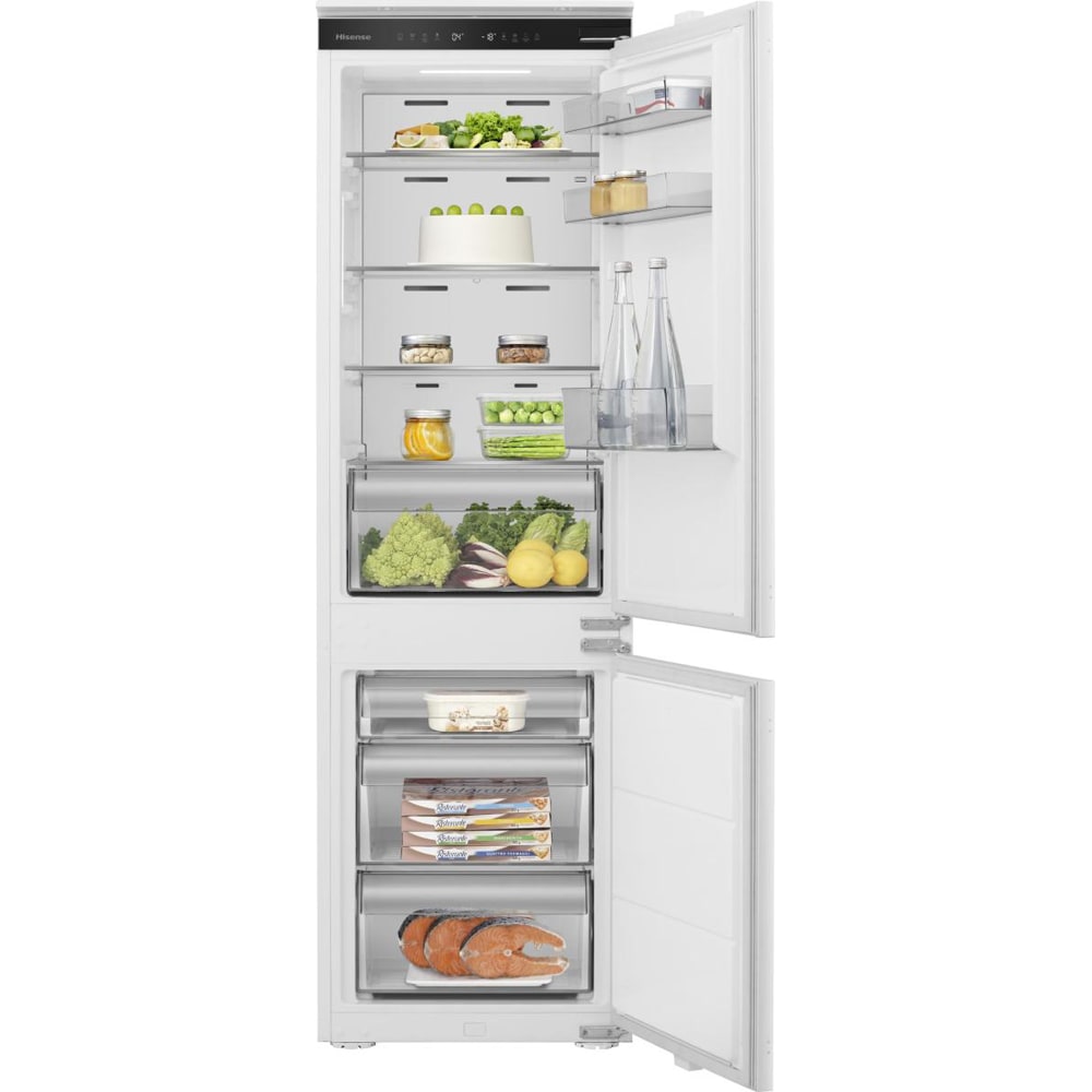 Combina frigorifica incorporabila HISENSE RB3B250NEWE1, No Frost, 252 l, H 177.2 cm, Clasa E
